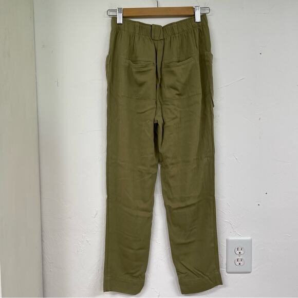 Dolan Anthropologie Green Casual Pull On Pants Women’s XS Womens Joggers Boho - Picture 6 of 11